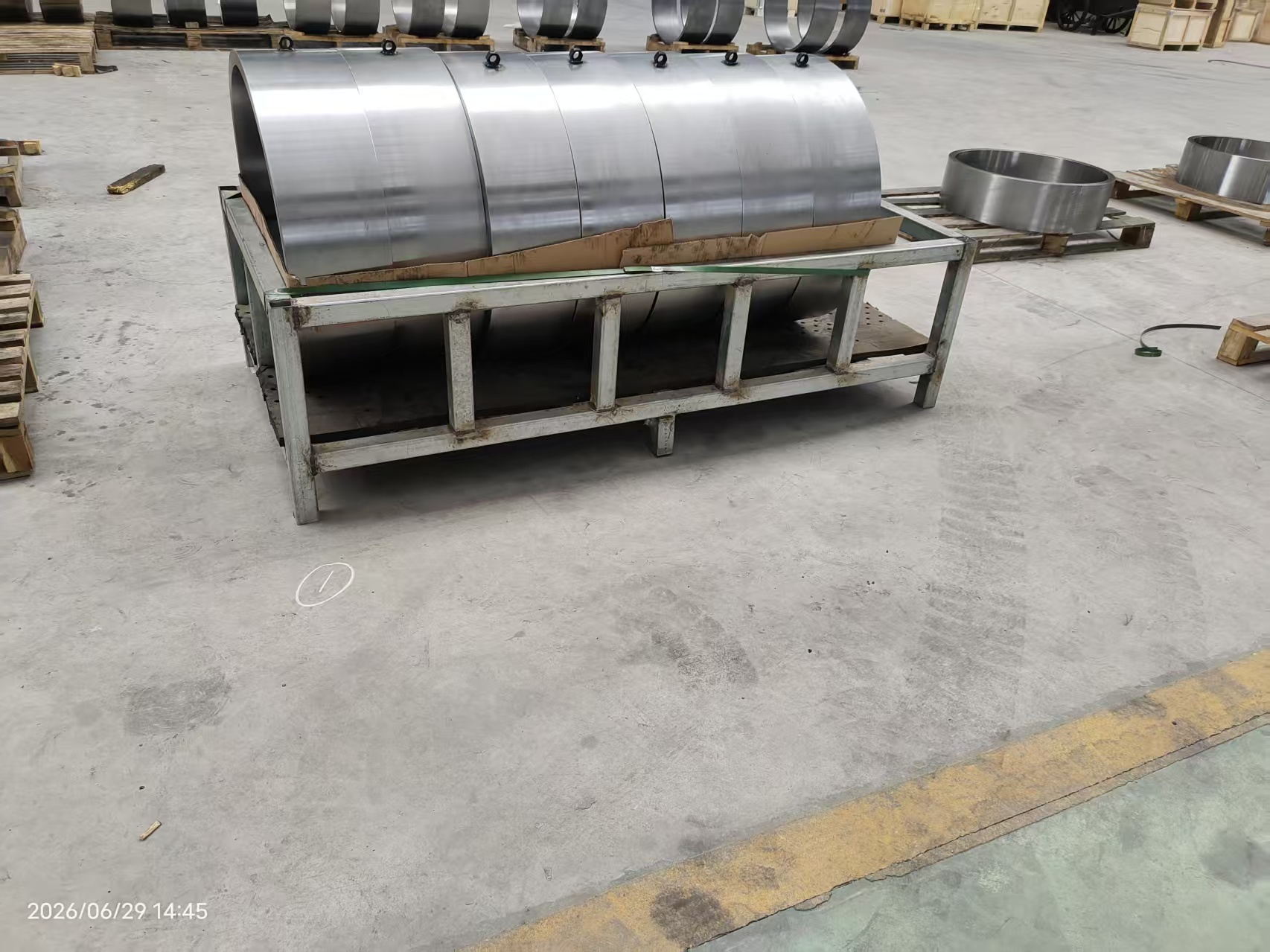 Electio High-Quality Rudis Materias pro Marine Forgings